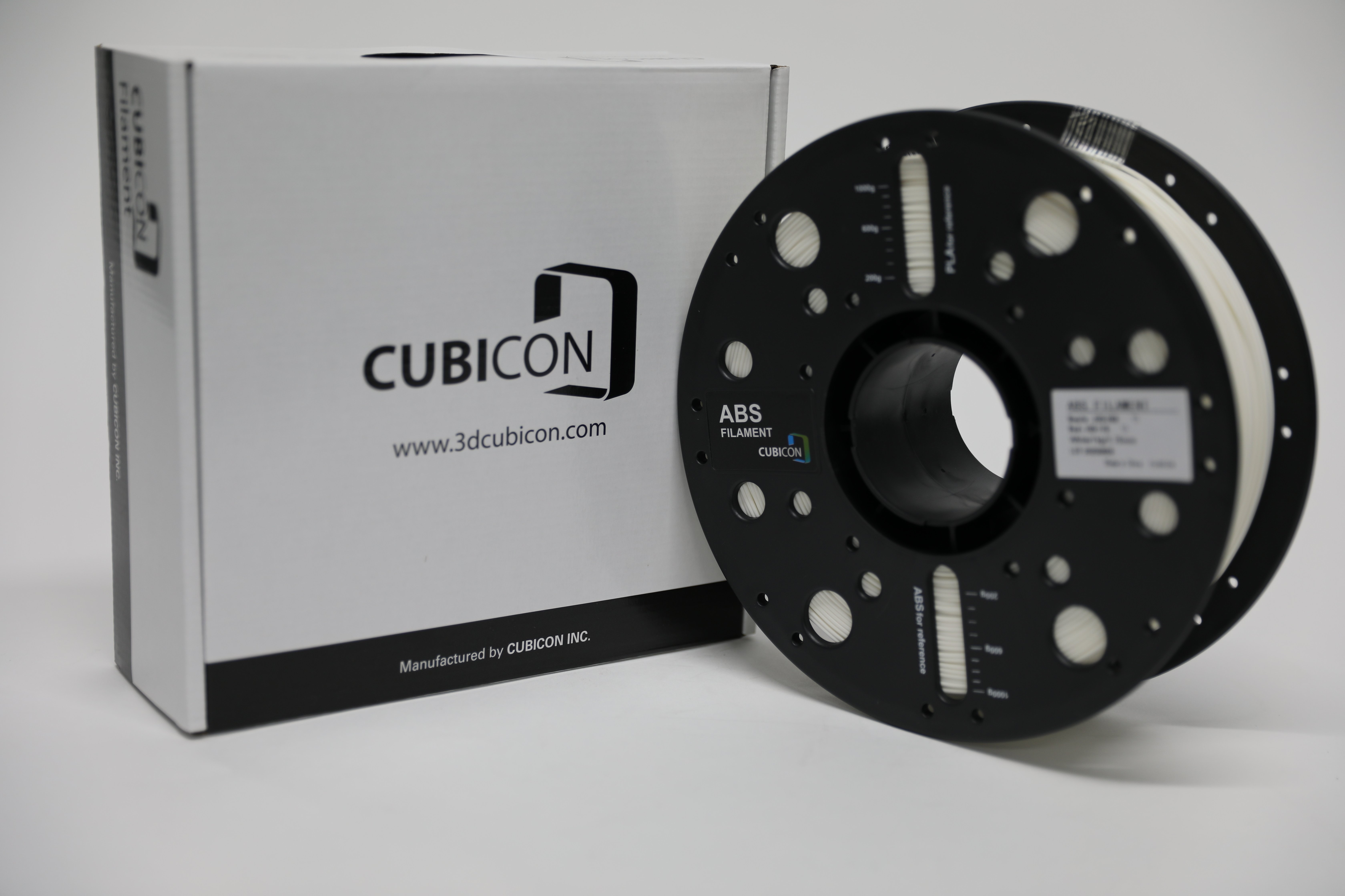 CUBICON ABS 3D Printing filament - Natural