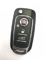 Fiat 500X, Tipo 3 Button Flip remote 2016- OEM