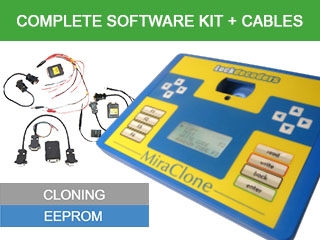 MiraClone Complete Software Kit + Cables